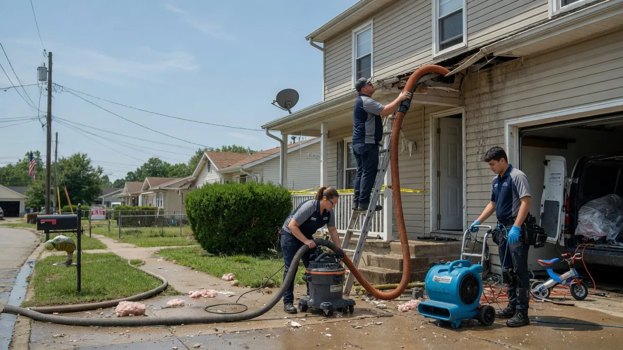 Water Damage Restoration in Huntertown, IN near me